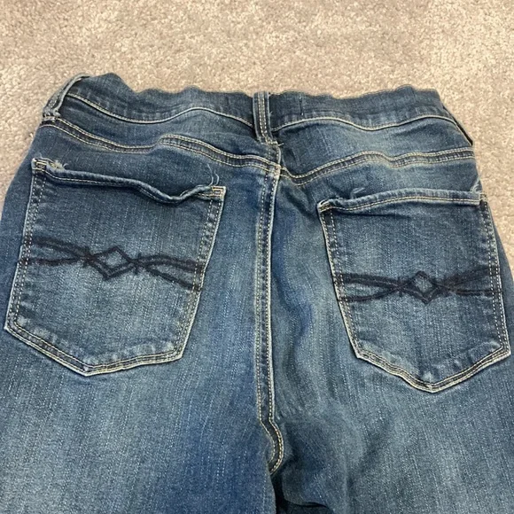 Mudd FLX Stretch High-Rise Distressed Jegging Size 3 - Picture 6 of 8